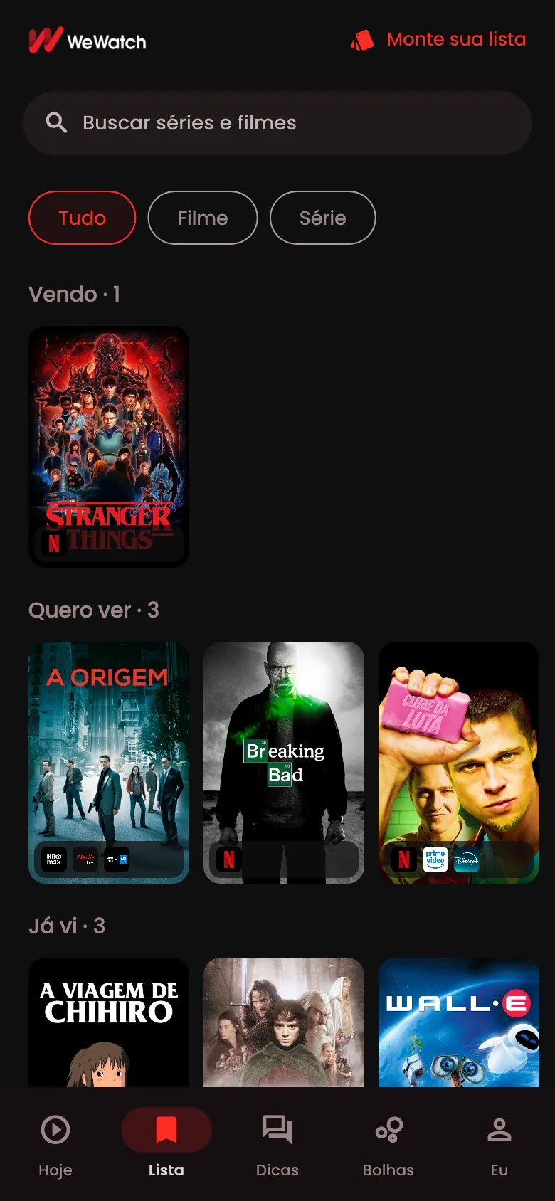 Guarde o que quer ver